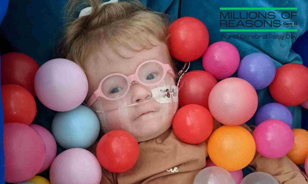 Child in ball pit of Occupational Therapy room at CPotential.